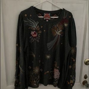 Johnny Was long sleeve top